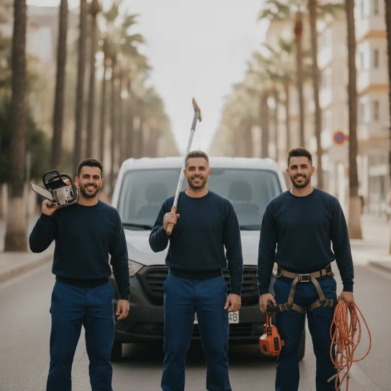 Tala de Árboles equipo en Tetuan de las Victorias